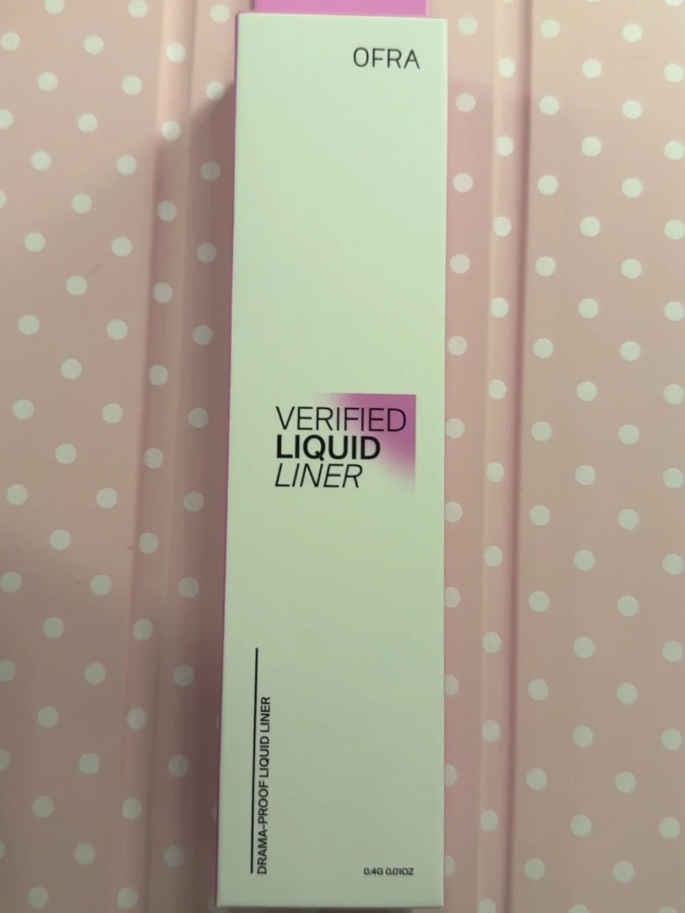NEW OFRA Verified Liquid Liner Brown Eyeliner Full Size Unopened